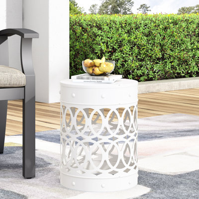 Grande table d'extérieur moderne en fer moderne avec cadre découpé