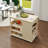 Kitchen Island Cart(No Include Stool)