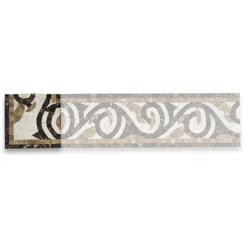 5" x 5" Marble Mosaic Wall & Floor Tile