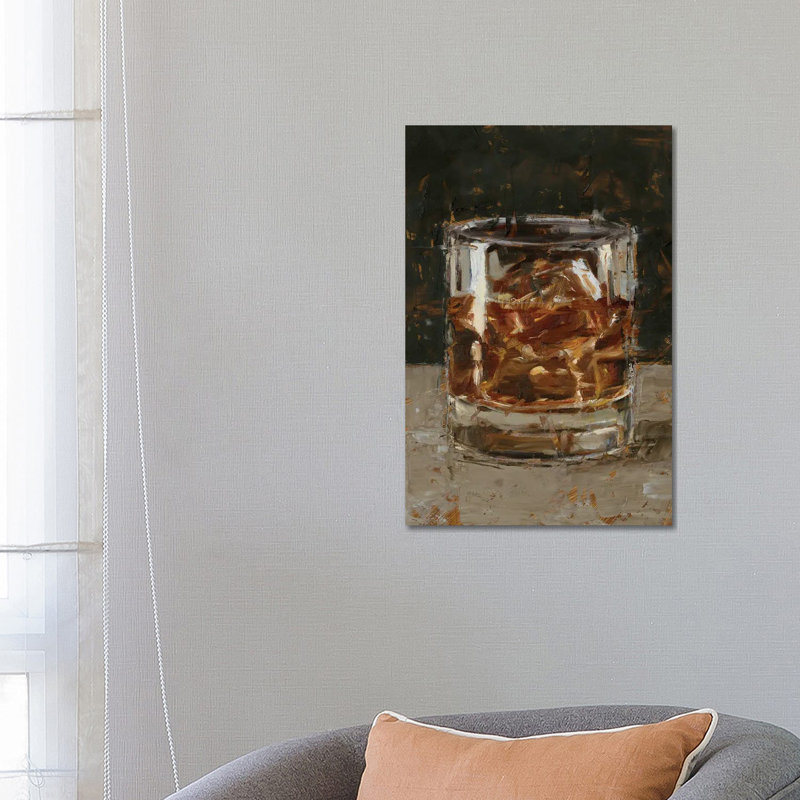 The Hard Stuff I by Ethan Harper - Wrapped Canvas Painting, 66.04 cm H x 45.72 cm W