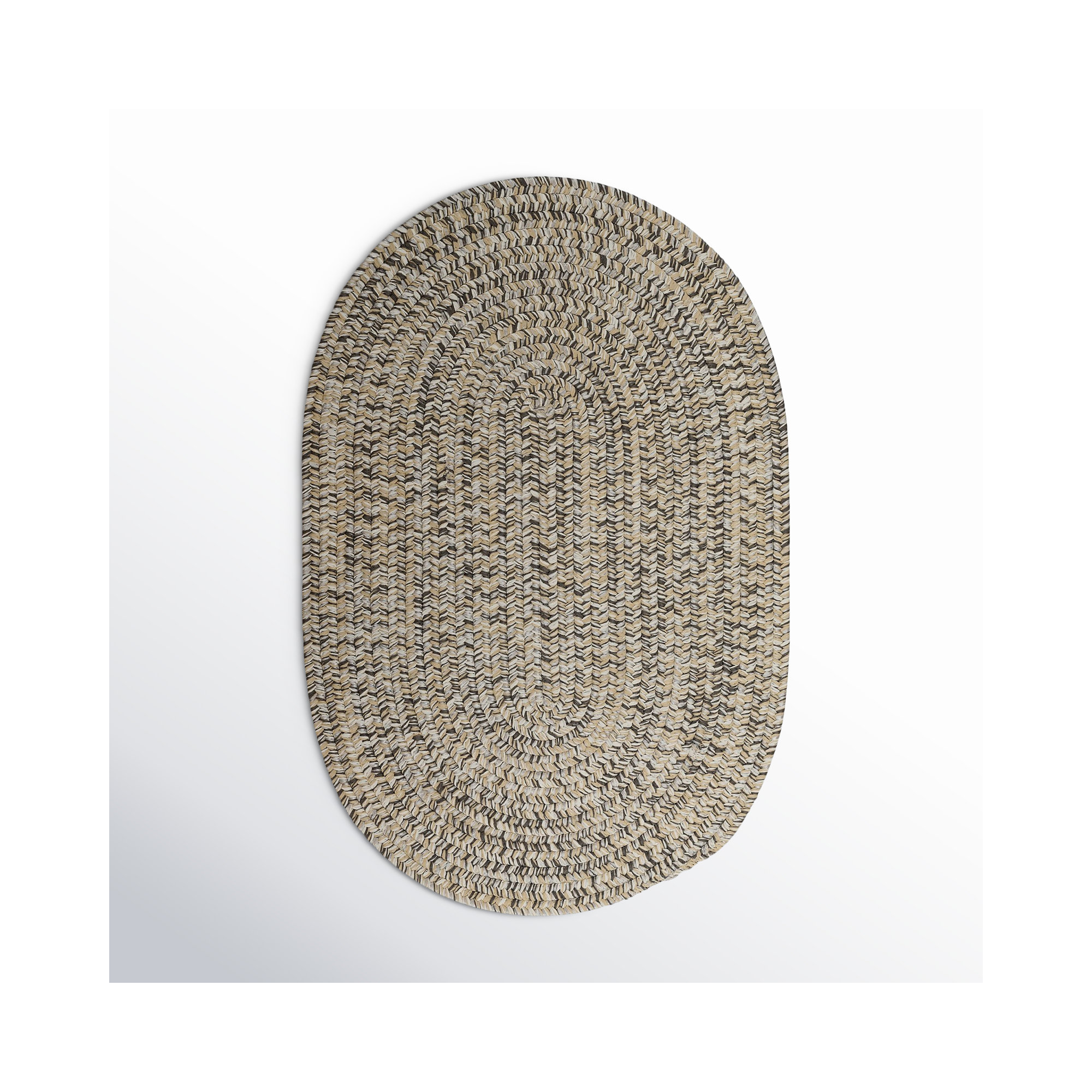 Laffite Tweed Handcrafted Braided Rug