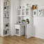 Writing Desk with Bookshelf & Hutch-89305786