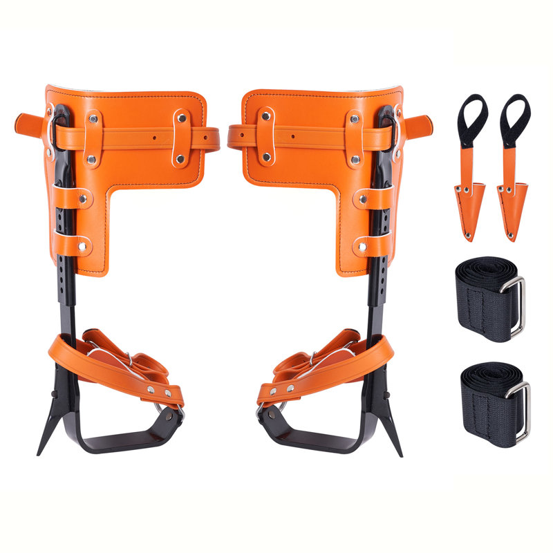 Harnais de sécurité en acier allié, H 6 po x L 19 po x P 9 po, Orange