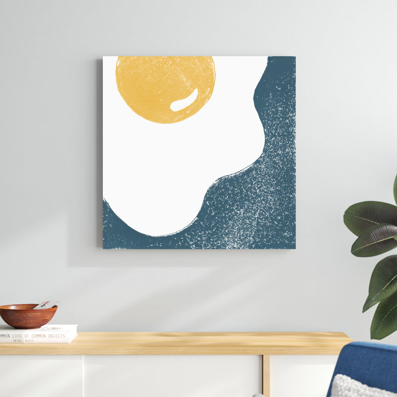 «Sunny Side I» par Moira Hershey - peinture sur toile tendue, H 30 po x l 30 po