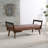 PU Bench with Arms and Wood Legs-482301450