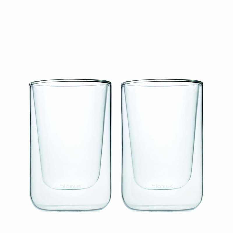 NERO Insulated Glasses 8.4oz - hot or coldCoffe Mug Set