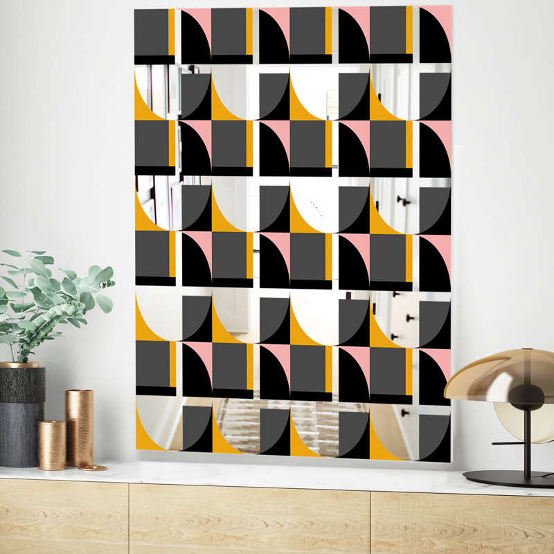 Miroir décoratif contemporain, H 39,4 po x l 29,5 po