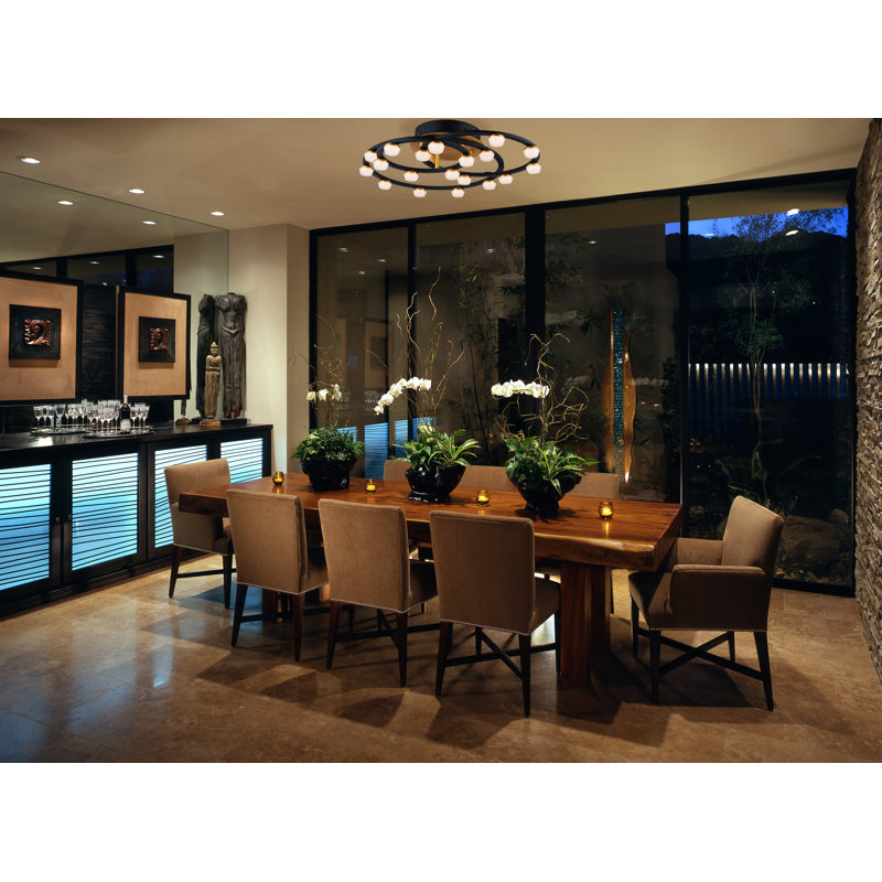 Gaddis Acrylic LED Flush Mount
