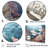 " Coral And Sharks Collage Symetry "-95891123-95891118