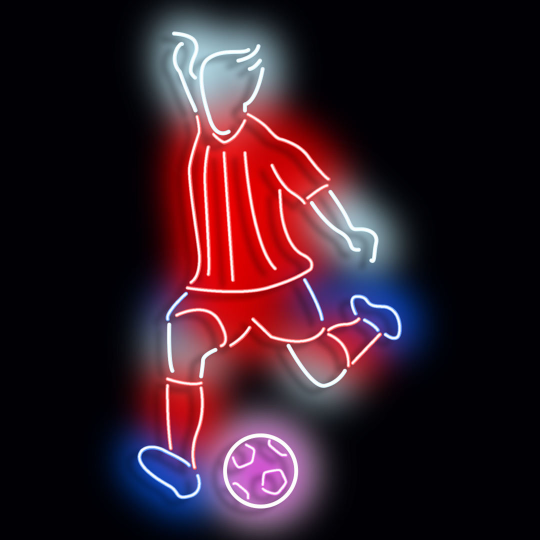 Neon Sign Athletico Fans Wall Décor