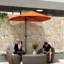 200cm Market Parasol
