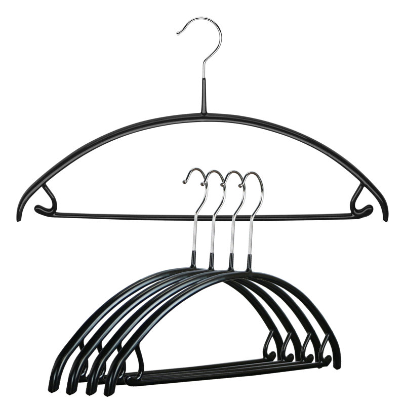 Cintre en métal Euro Skirt, Noir