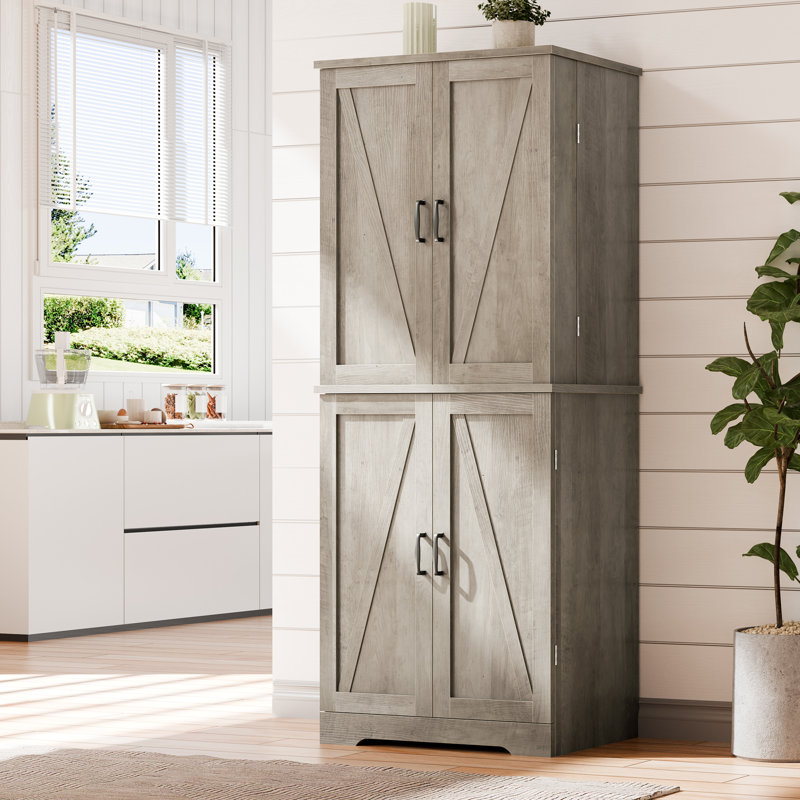 Garde-manger denicolais de 66,7 po, Gris