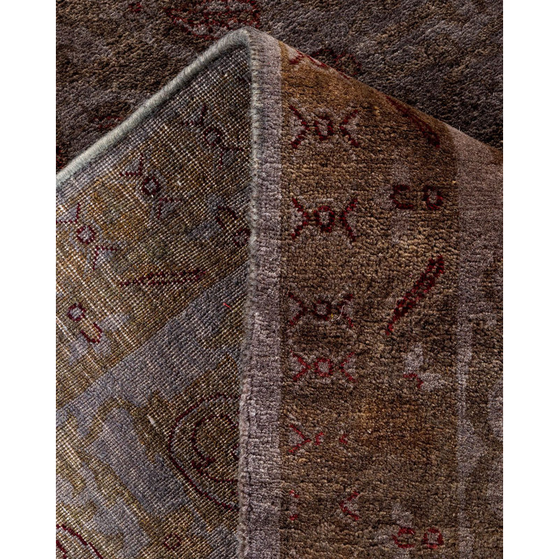 Fine Vibrance One-of-a-Kind 5' 10" X 9' 3" Hand Knotted Area Rug