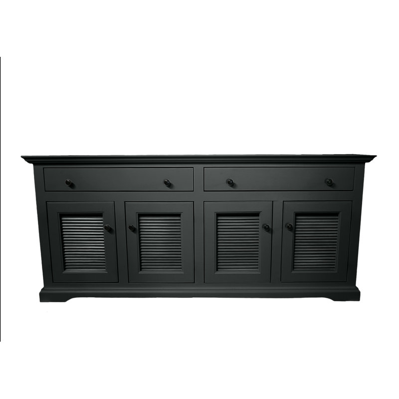 Buffet Savannah, Gris, H 31 po x l 70 po x P 18 po