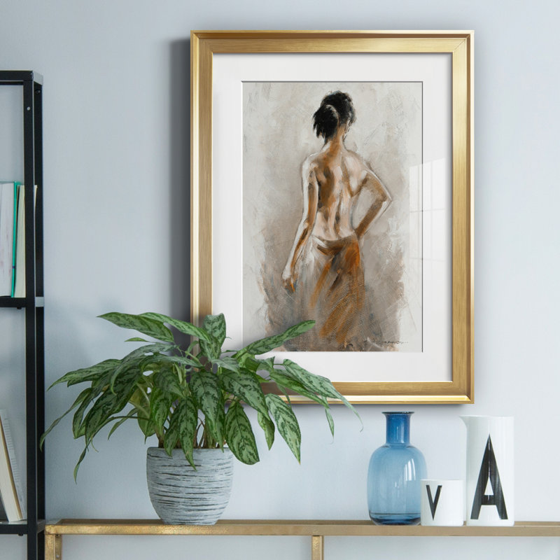 «Spa Moment» par Anthony Orme, reproduction d'art sur papier, H 22,5 po x l 30,5 po x P 1,5 po, Encadrement doré