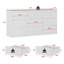 Commode 9 tiroirs Leopolda