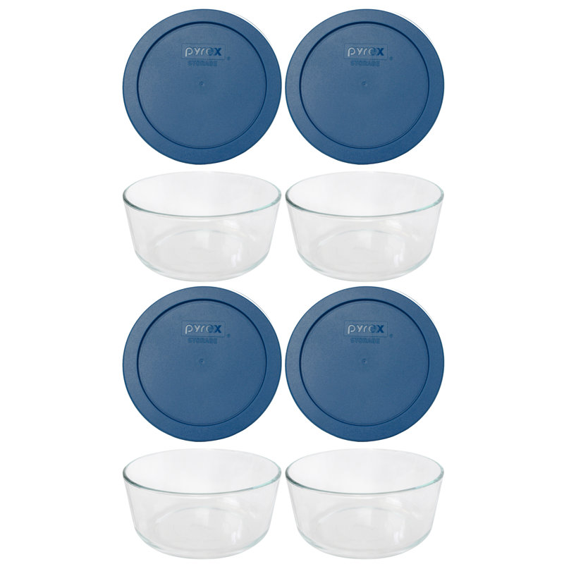4 Cup Food Storage Container, Blue Sapphire