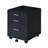 Rectangular Mobile Cabinet With 3 Drawers
