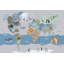 Papier peint carte du monde-664542312-664542310