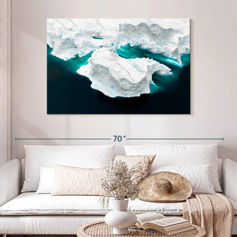 Alvord Ilulissat Glaciers, 32" H x 48" W