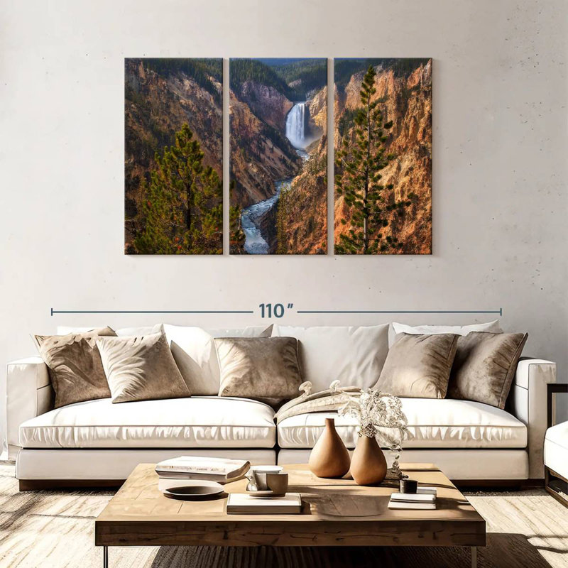 Alvord Great Yellowstone River, H 48 po x l 74 po