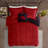 Plush Sherpa King Bedding Sets, Polyester Rustic Style For Home