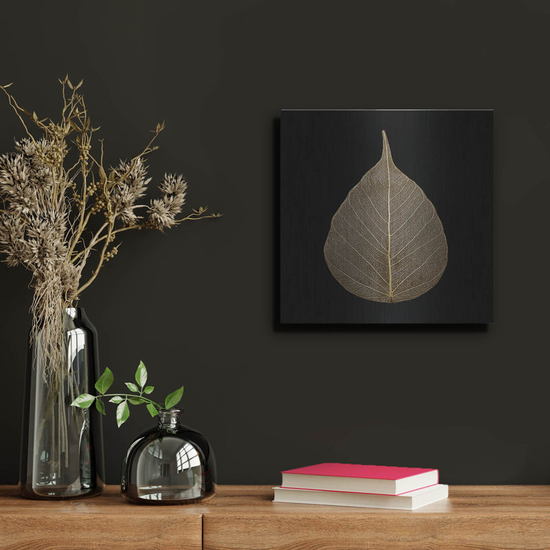 «Feuille brune» par PhotoINC Studio, H 12 po x l 12 po