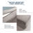 6" Outdoor Cushions For Patio Furniture, 22X24x6 Thick Seat Cushion Set Of 6, Fade Resistant Couch Chair Replacement Cushions High Density Deep Wicker Chair Cushion W/Removable Cover-1207212080