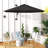 Brigston 292cm Tilt Wall Mount Parasol-270356042