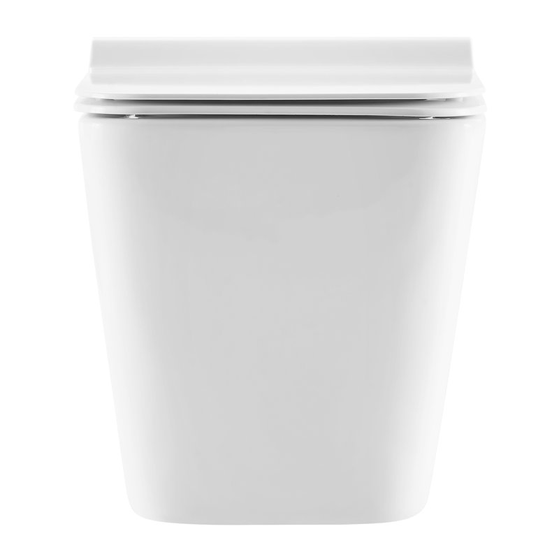Concorde Wall-Hung Square Toilet Bowl, White