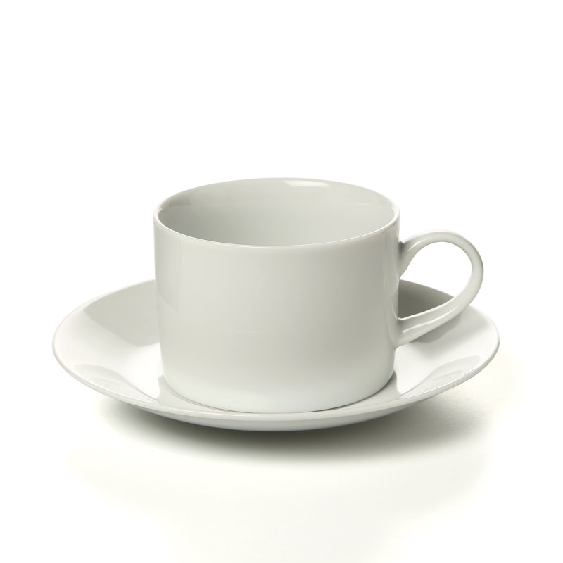 Hannahjo Porcelain Teacup and Saucer