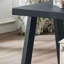 Table de bout avec tablette contemporaine en bois à finition noire-1740395485-1740395490