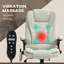 Chaise de bureau de massage vibrante à 6 points HOMcom-136488037