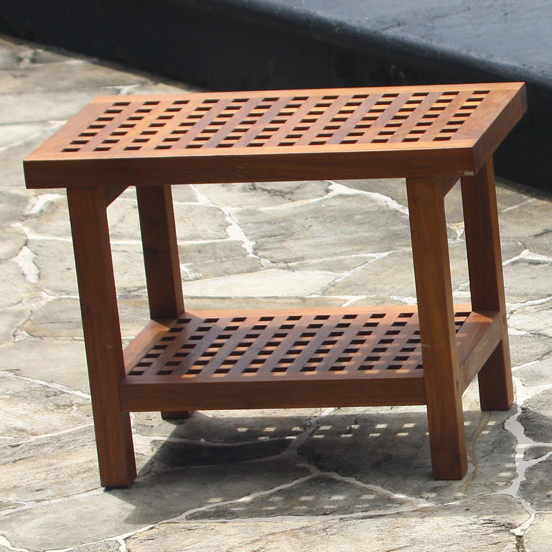 Grate Teak Shower Seat
