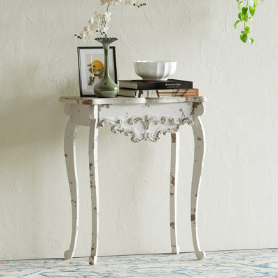 Ophelia & Co. Solid Wood & MDF Traditional Console Table - Classic Entryway Design