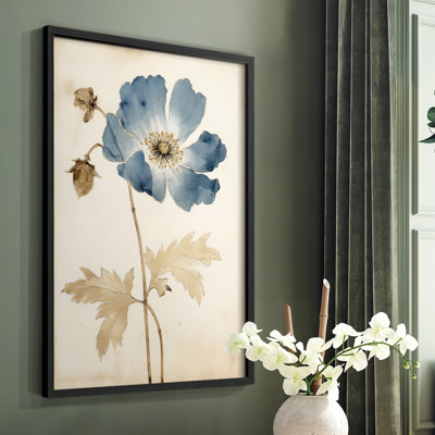 FLORAL Series LXII  -Premium Framed Print -Ready to Hang - No Nails Required
