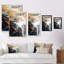Paysage chinois traditionnel - Décoration murale traditionnelle sur toile-1297982725-1297982726