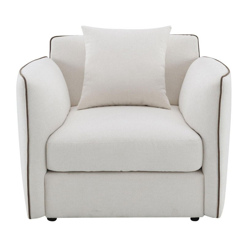 Yolanda Chenille Chair w/Pillow