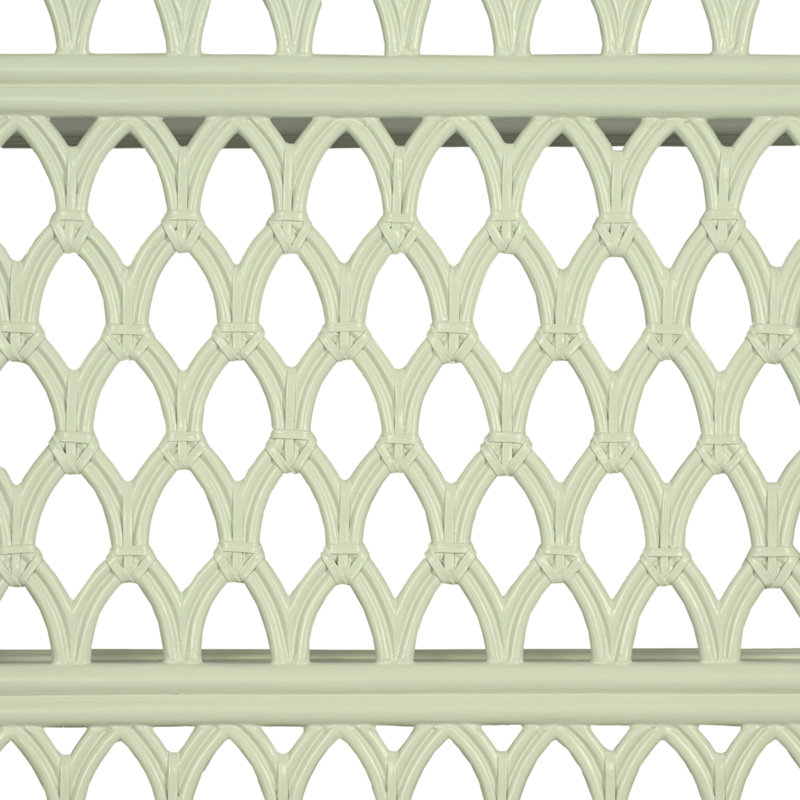 Casablanca 75.5" H x 35.5" W Standard Bookcase, Celery Green