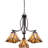 Lalaine 3 - Light Steel Dimmable Chandelier