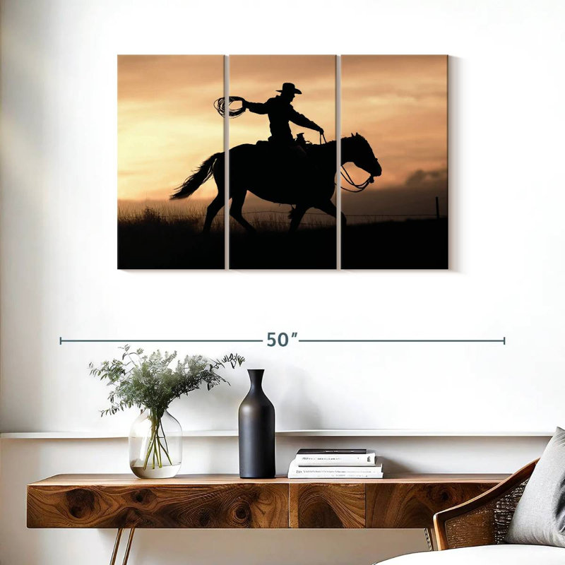 Lelar Rope And Ride I, 24" H x 38" W