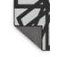 Tapis noir / blanc cassé Power Loom-361543717