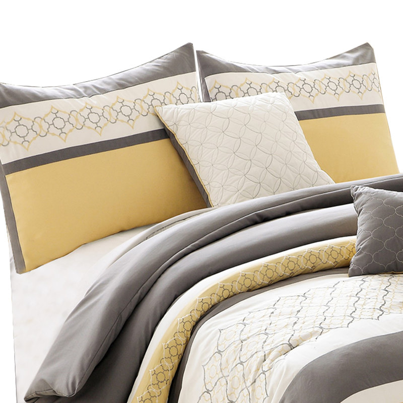 Comforter Set, King Comforter + 6 Additional Pieces