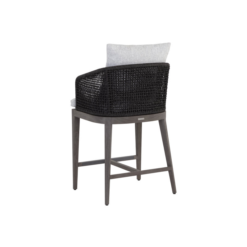 Capri Outdoor Teak Bar Stool