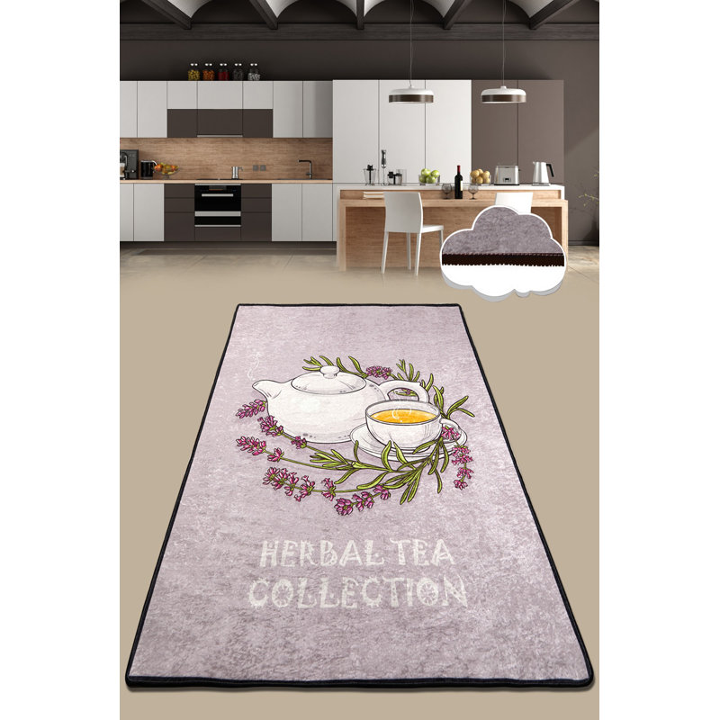 Soft Pink Carpet (59 x 94 inches), 100% Polyester, 0.2 in Pile Height | Antibacterial, Non-Slip Underside, Machine Washable | Perfect for Living Room, Bedroom, & Nursery | Durable & Stylish Design