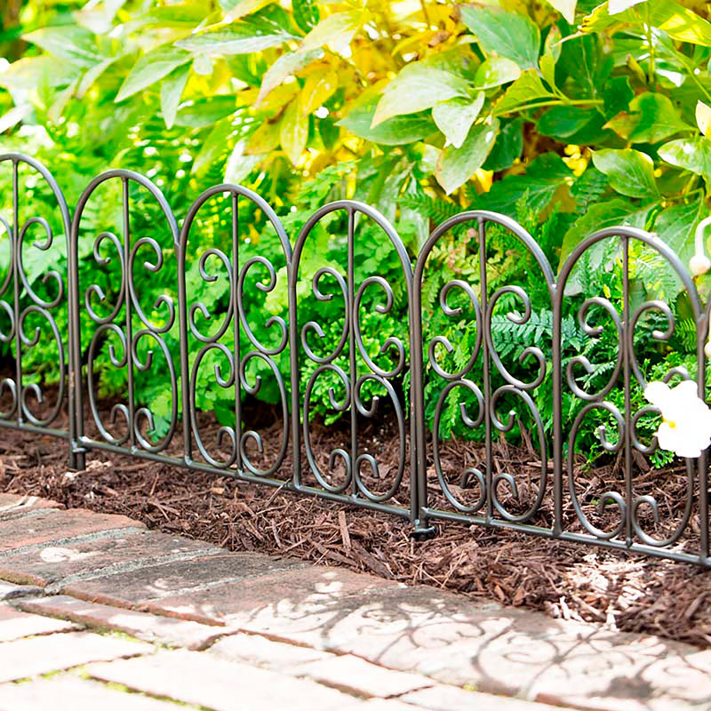 10 ft. Montebello Wrought Iron Garden Edging