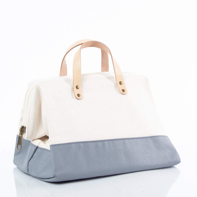 Sac à outils en toile, Gris