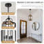 Luminaire suspendu rustique 4 lumières Farmhouse Chandelier