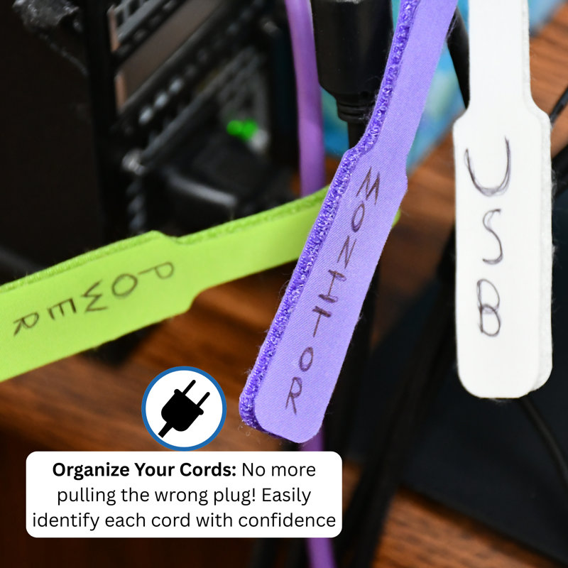Large Cable Label 8/pk